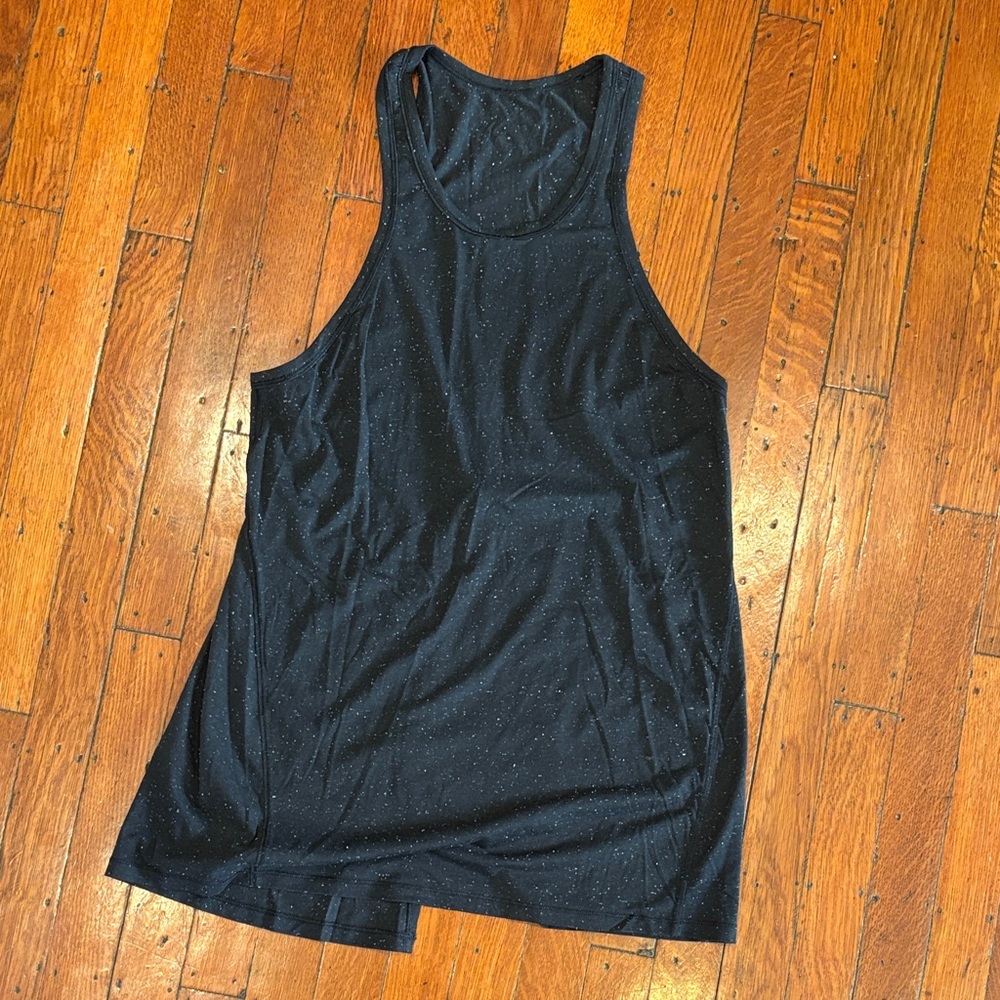 lululemon athletica Black Speckled Tank Top